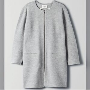 Aritzia Wilfred Banville Sweater Coat,Longline Jacket,Merino Wool